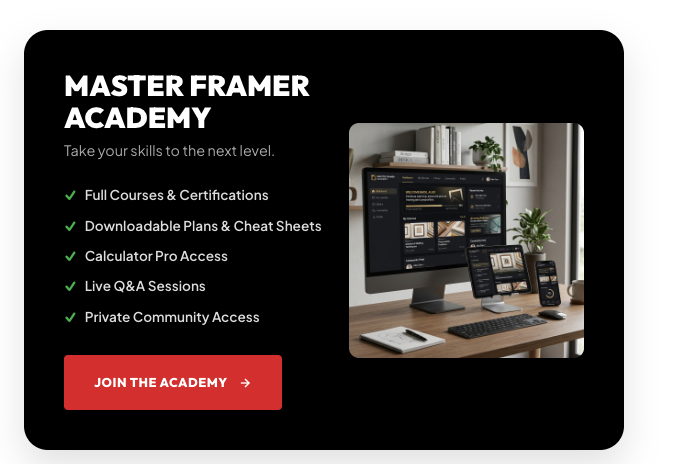 Master Framer Academy Preview